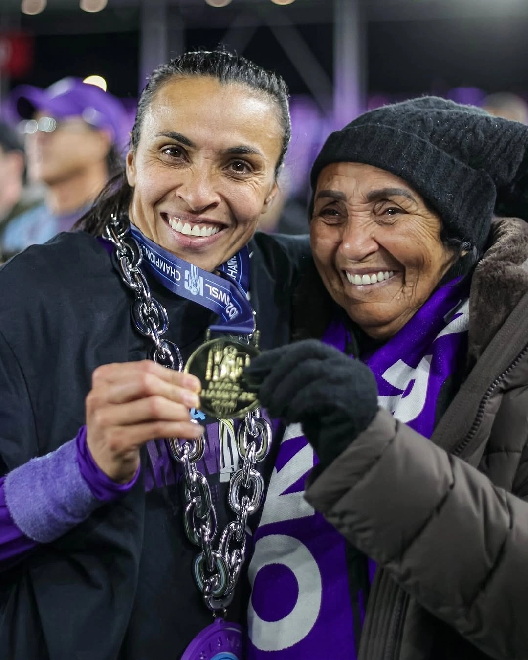 Marta é campeã com Orlando Pride na liga feminina de futebol nos EUA