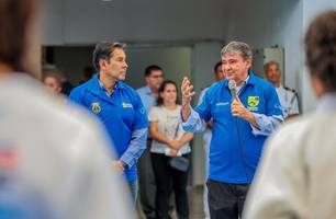 Ministro Wellington Dias visita projeto social da Marinha no Rio de Janeiro (Foto: Roberta Aline/MDS)