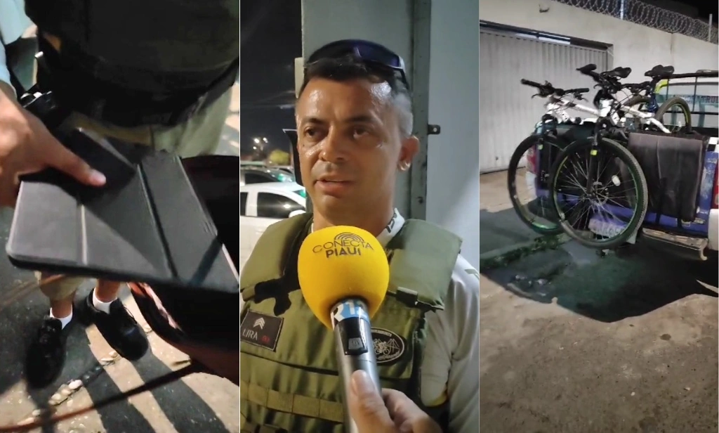 Polícia recupera objetos roubados de mulher na Avenida Raul Lopes, em Teresina