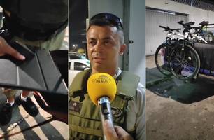 Polícia recupera objetos roubados de mulher na Avenida Raul Lopes, em Teresina (Foto: Repórter 12/Conecta Piauí) Polícia recupera objetos roubados de mulher na Avenida Raul Lopes, em Teresina (Foto: Repórter 12/Conecta Piauí)