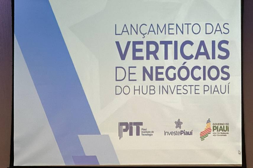 Programa de Verticais de Negócios do Hub Investe Piauí é lançado em Teresina Programa de Verticais de Negócios do Hub Investe Piauí é lançado em Teresina