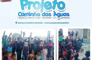 Projeto Caminhos das Águas (Foto: Reprodução) Projeto Caminhos das Águas (Foto: Reprodução)