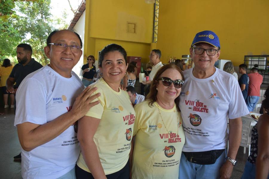 Rotary Clube de Teresina Ininga Celebra Confraternização com VIII Boi no Rolete