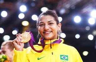 Sarah Menezes (Foto: Agência AFP) Sarah Menezes (Foto: Agência AFP)