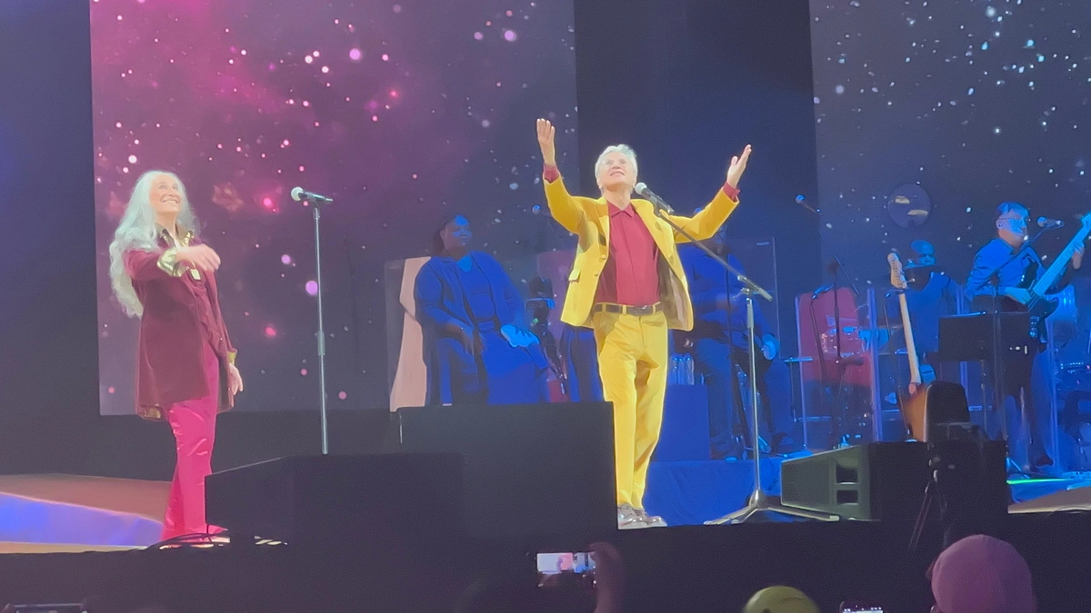 Show de Caetano e Bethânia em Fortaleza atrai piauienses em noite inesquecível