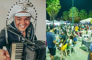 Show de Chambinho do Acordeon vai encerrar Feira da Agricultura Familiar do Piauí (Foto: Reprodução)