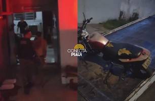 Suspeito de série de assaltos cai de moto, quebra dedo e é preso em Teresina (Foto: Repórter 12/Conecta Piauí) Suspeito de série de assaltos cai de moto, quebra dedo e é preso em Teresina (Foto: Repórter 12/Conecta Piauí)
