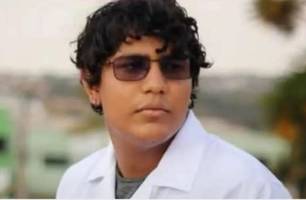 Acima o jovem Lucas Victor (Foto: Reprodução)