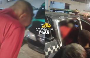 Adolescente é apreendido com grande quantidade de crack em Teresina (Foto: Repórter 12/Conecta Piauí) Adolescente é apreendido com grande quantidade de crack em Teresina (Foto: Repórter 12/Conecta Piauí)