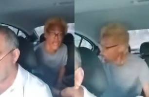 Belém: passageiro é flagrado gravando vídeo onde finge ser agredido por motorista (Foto: Reprodução)