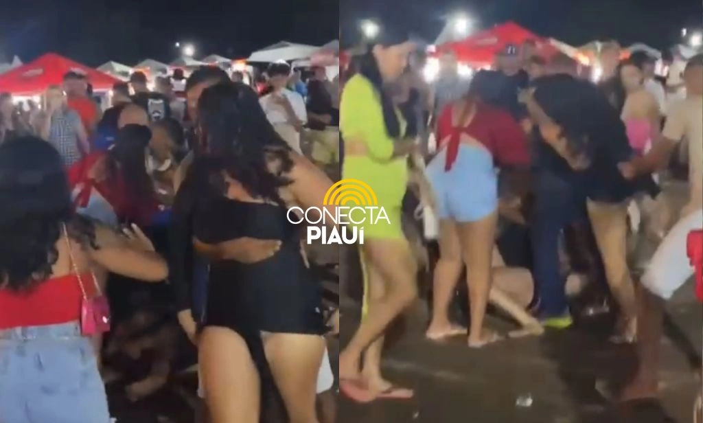 Briga entre mulheres é registrada no último dia da Expoapi, em Teresina