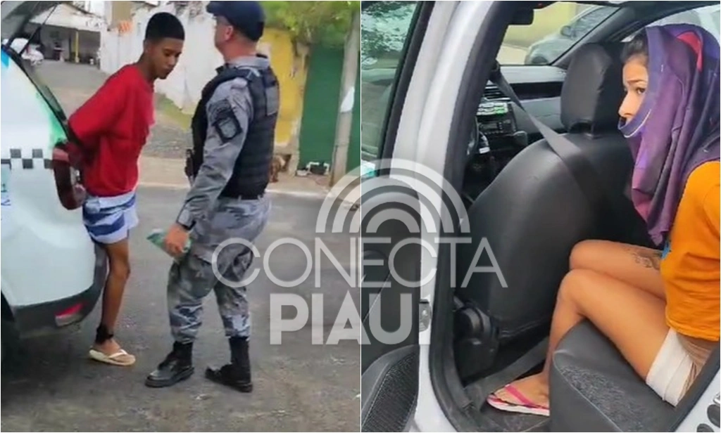 Casal é preso por tráfico de drogas em Teresina