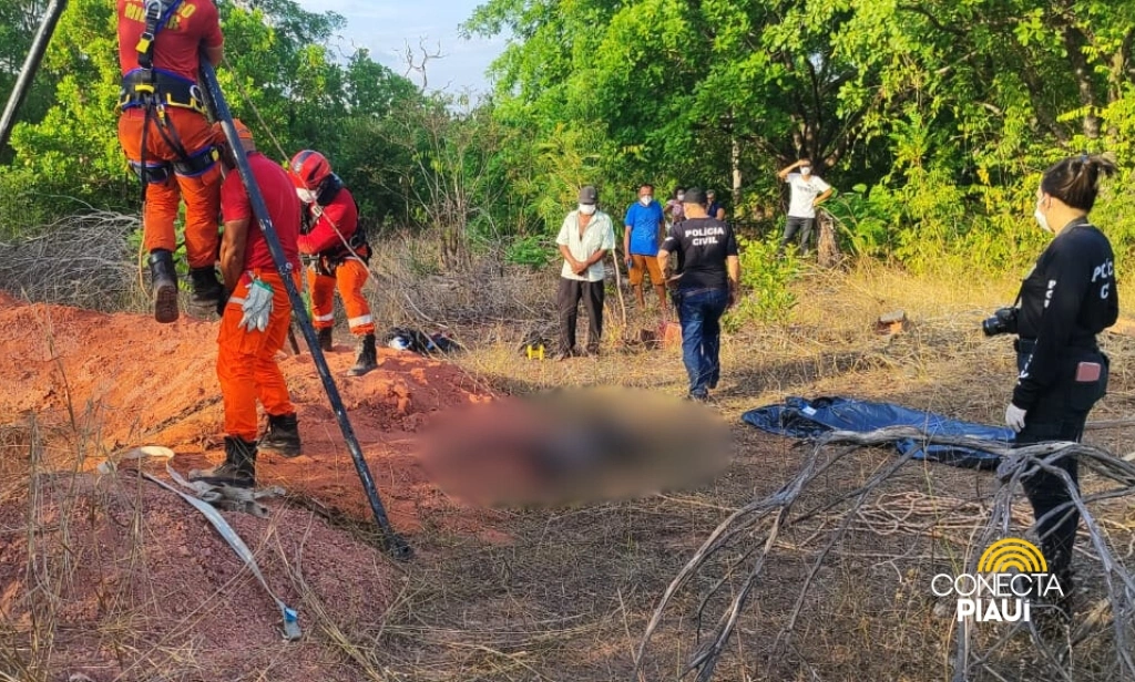 Corpo de homem desaparecido há 11 dias é encontrado dentro de poço em Nazária