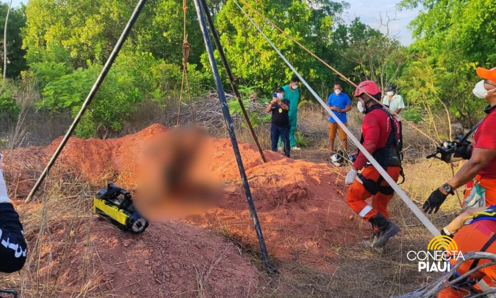 Corpo de homem desaparecido há 11 dias é encontrado dentro de poço em Nazária