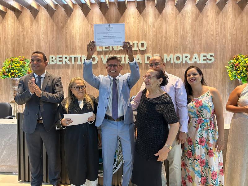 Diplomação dos eleitos em Demerval Lobão