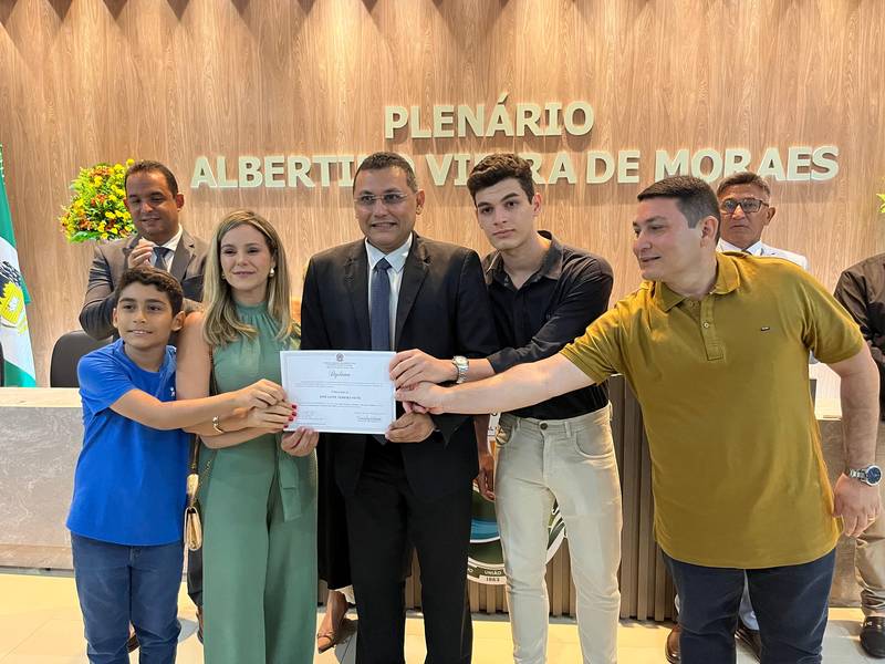 Diplomação dos eleitos em Demerval Lobão