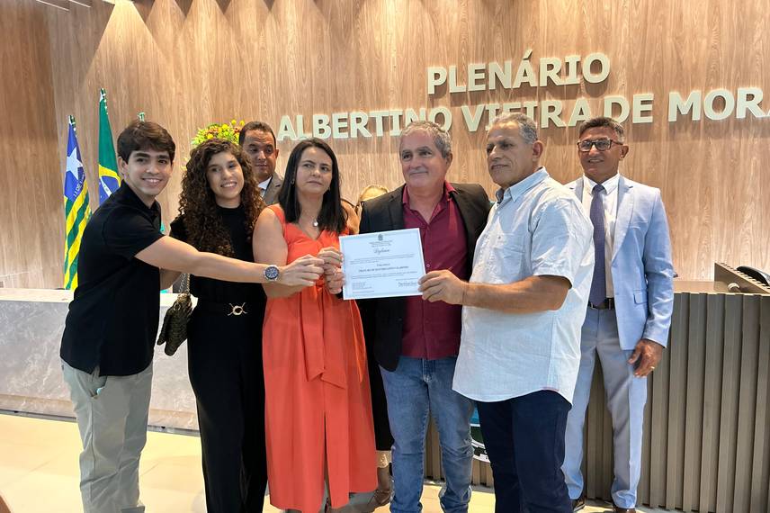 Diplomação dos eleitos em Demerval Lobão