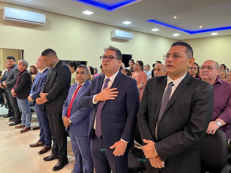 Diplomação dos eleitos em Demerval Lobão