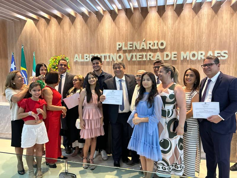 Diplomação dos eleitos em Demerval Lobão