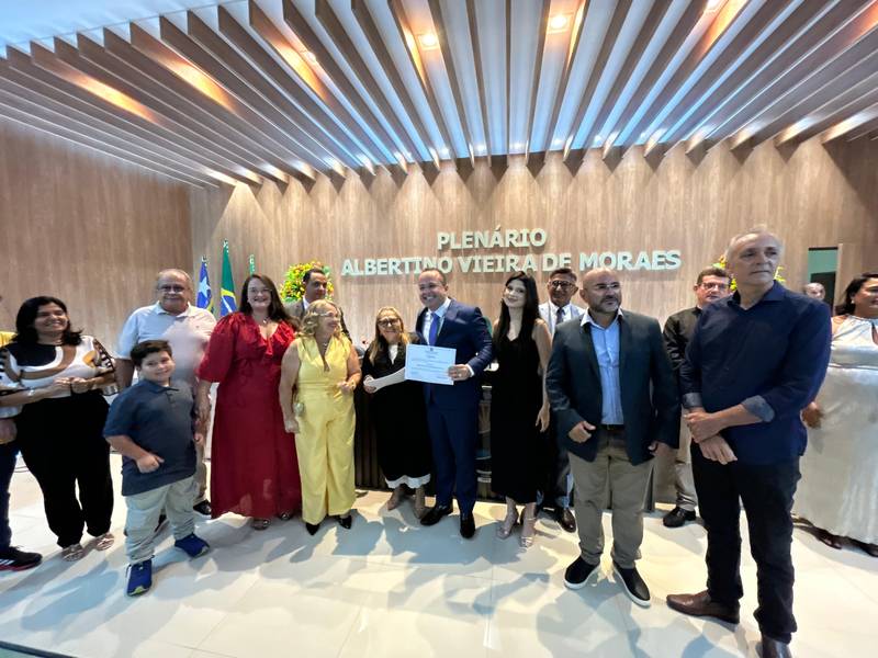 Diplomação dos eleitos em Demerval Lobão