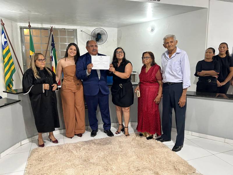 Diplomação dos eleitos em Lagoa do Piauí