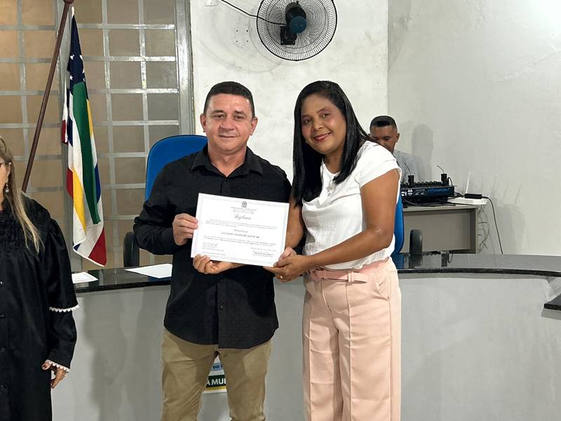 Diplomação dos eleitos em Lagoa do Piauí