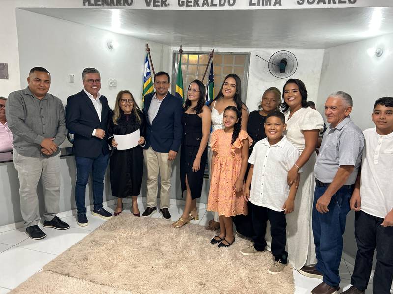 Diplomação dos eleitos em Lagoa do Piauí