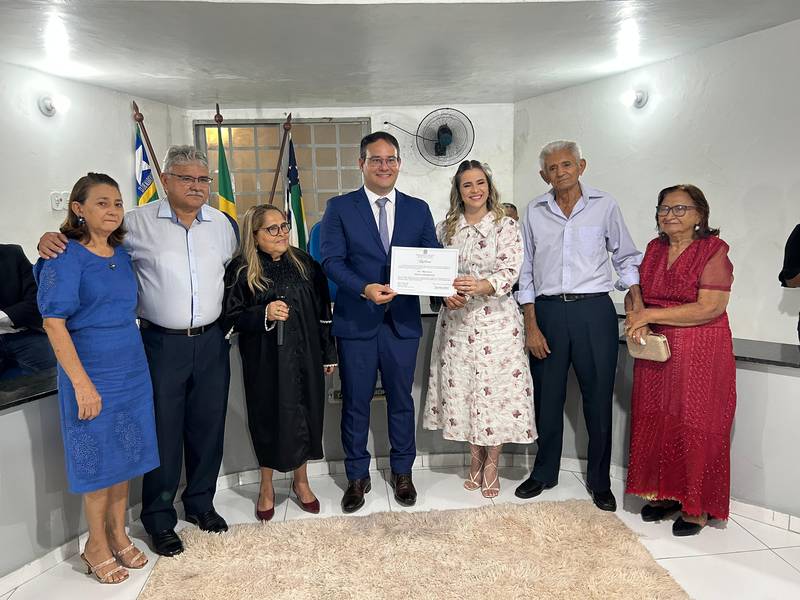 Diplomação dos eleitos em Lagoa do Piauí