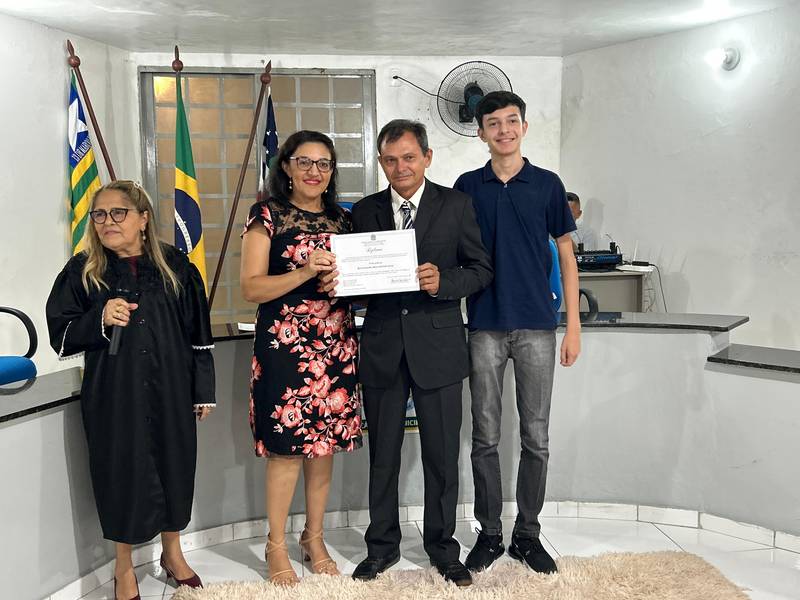 Diplomação dos eleitos em Lagoa do Piauí