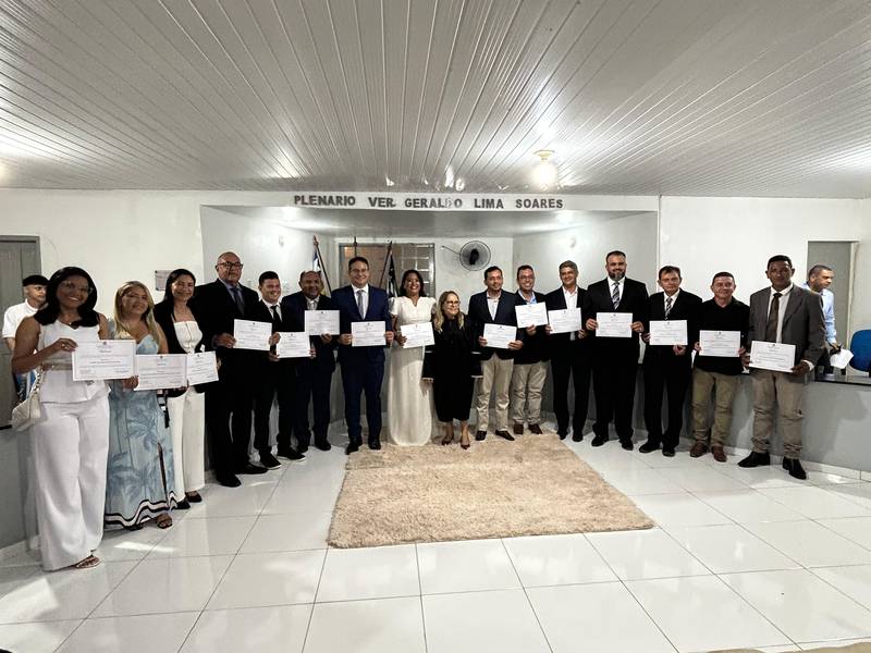 Diplomação dos eleitos em Lagoa do Piauí