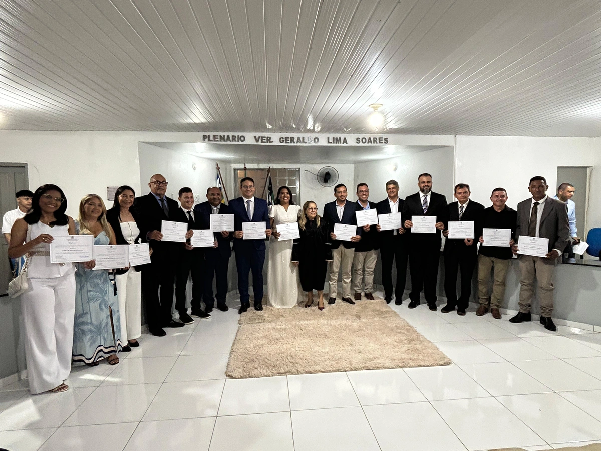 Diplomação dos eleitos em Lagoa do Piauí