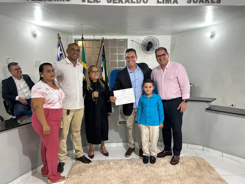 Diplomação dos eleitos em Lagoa do Piauí