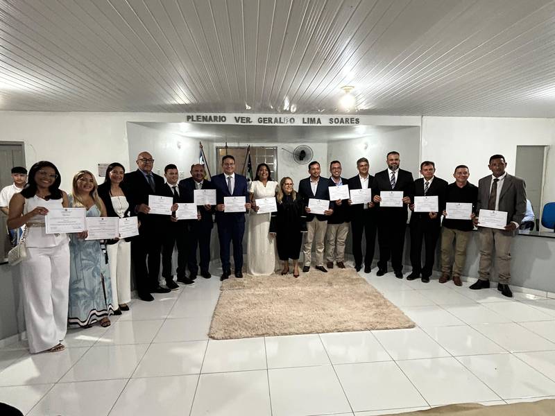 Diplomação dos eleitos em Lagoa do Piauí
