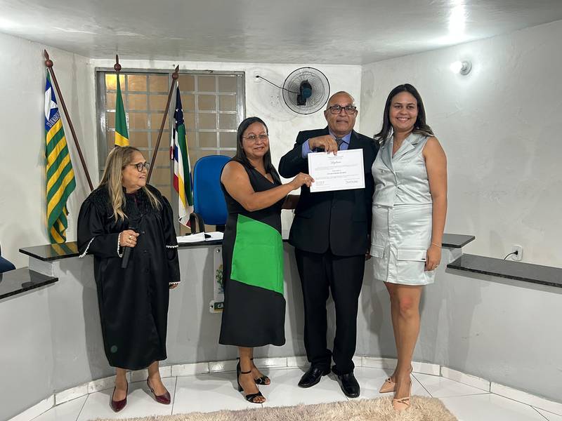 Diplomação dos eleitos em Lagoa do Piauí