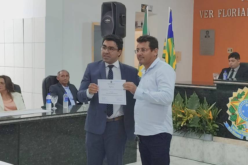 Eleitos de cinco municípios piauienses são diplomados em Manoel Emídio