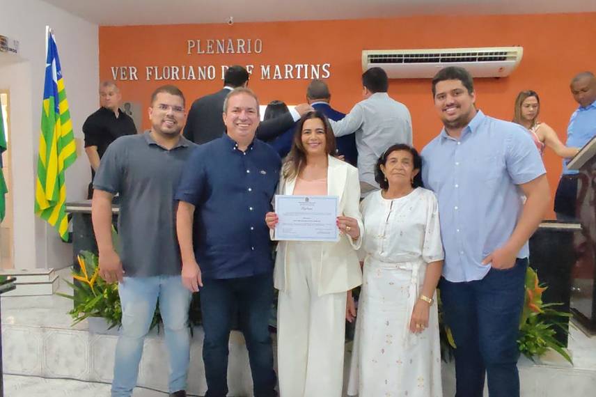 Eleitos de cinco municípios piauienses são diplomados em Manoel Emídio