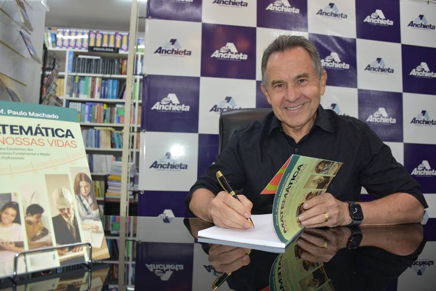 Empresário Paulo Machado Lançou o Livro, Matemática em nossas vidas
