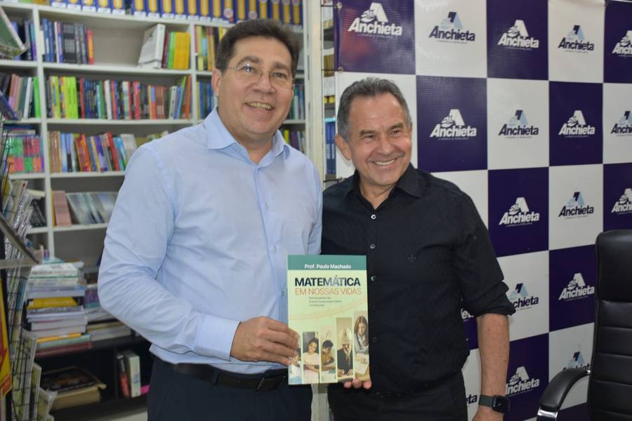 Empresário Paulo Machado Lançou o Livro, Matemática em nossas vidas