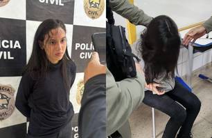 Estudante atira em colega dentro de escola em Natal; jovem foi presa (Foto: Reprodução)