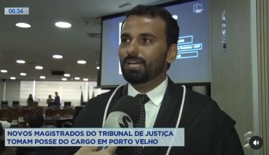 Ex-pedreiro toma posse como juiz do TJ-TO e agradece ao FIES