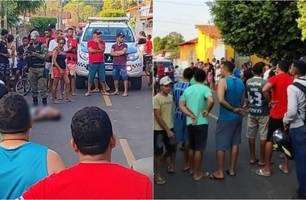 Homem é assassinado a tiros dentro de bar em município no Piauí (Foto: Reprodução) Homem é assassinado a tiros dentro de bar em município no Piauí (Foto: Reprodução)