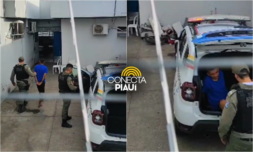Homem é preso após roubar cordão do pescoço de idosa no centro de Teresina