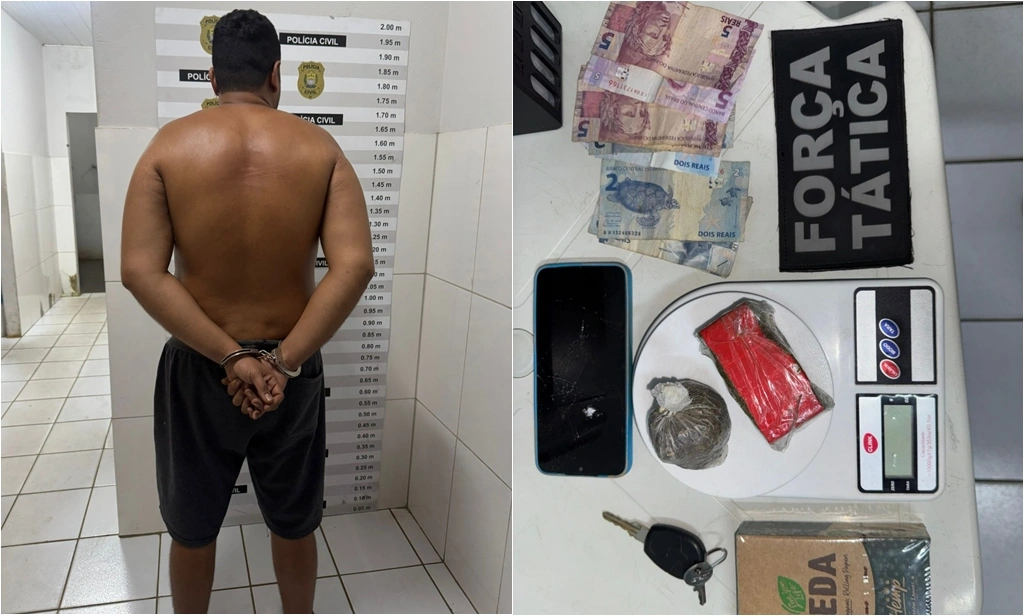 Homem é preso suspeito de tráfico de drogas em São Raimundo Nonato