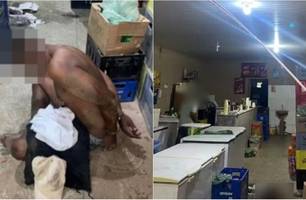 Homem tenta roubar comércio, dorme durante crime e é preso no Piauí (Foto: Reprodução) Homem tenta roubar comércio, dorme durante crime e é preso no Piauí (Foto: Reprodução)