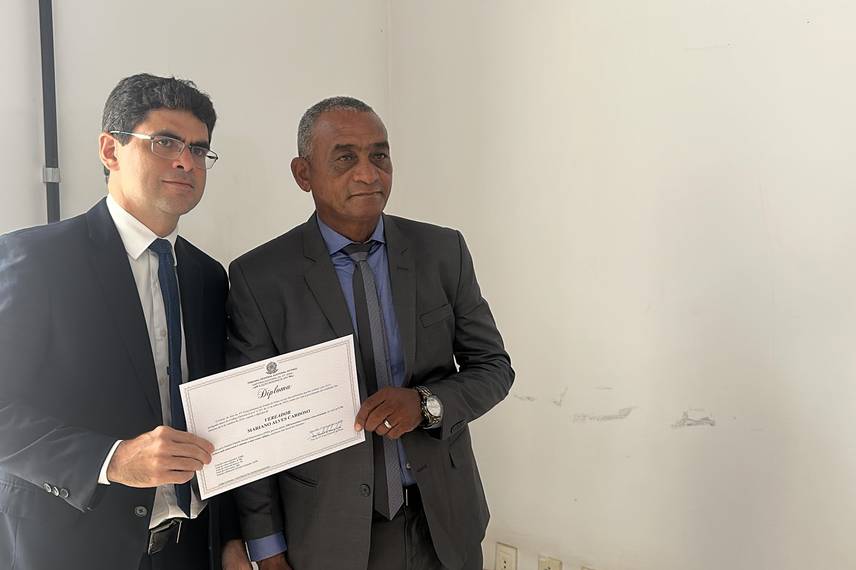 Joãozinho Manú (PSD), foi diplomado para o quarto mandato à frente da gestão municipal