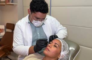 José Wilthon, biomédico especialista em estética facial e corporal no Instituto Lumière (Foto: Conecta Piauí) José Wilthon, biomédico especialista em estética facial e corporal no Instituto Lumière (Foto: Conecta Piauí)
