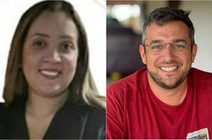 Karolinny Damasceno e Erikson Fenelon (Foto: Reprodução) Karolinny Damasceno e Erikson Fenelon (Foto: Reprodução)