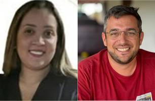 Karolinny Damasceno e Erikson Fenelon (Foto: Reprodução) Karolinny Damasceno e Erikson Fenelon (Foto: Reprodução)