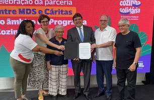 Lançamento do programa Cozinhas Solidárias (Foto: Conecta Piauí) Lançamento do programa Cozinhas Solidárias (Foto: Conecta Piauí)