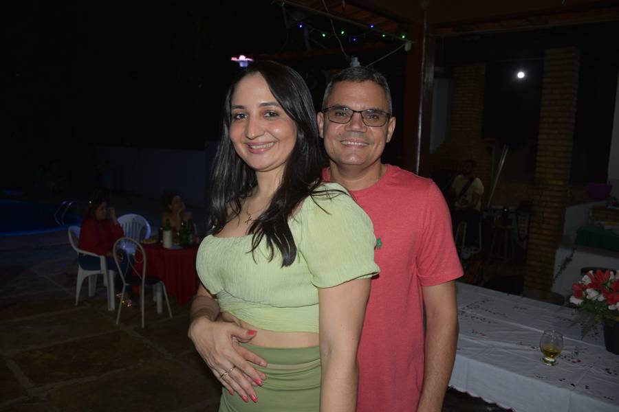 Médica Lúcia Vilela comemora confraternização Natalina no Sítio Vivelândia